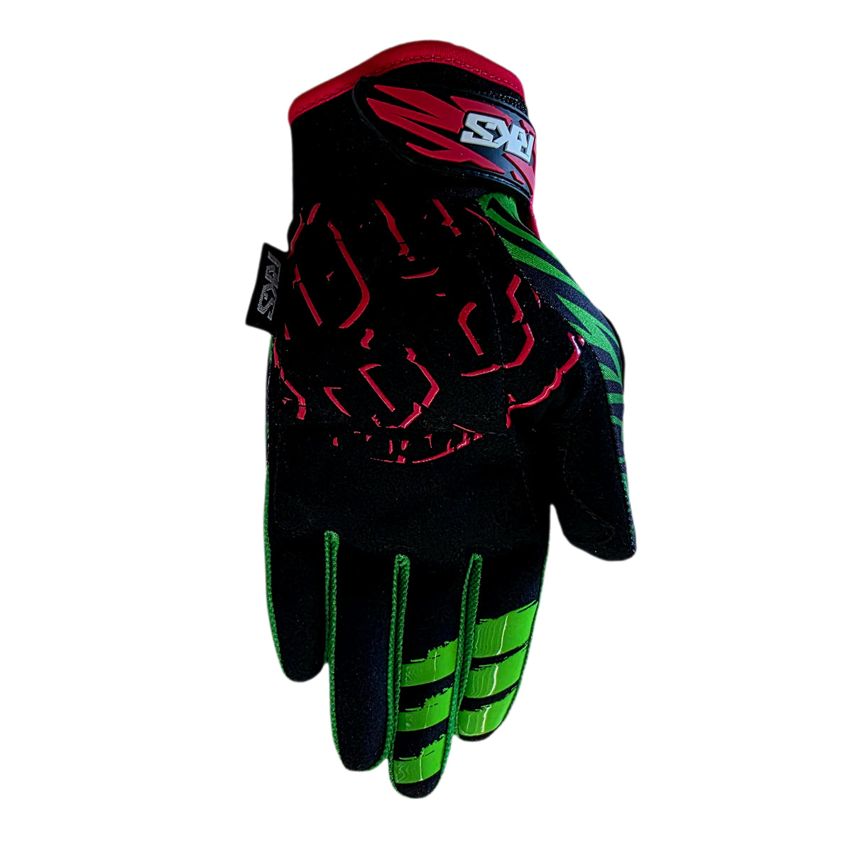 RKS Shatter Gloves (GRN/PNK)
